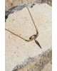 Bull's eye Tourmaline Necklace | Uranus Collection                                                               